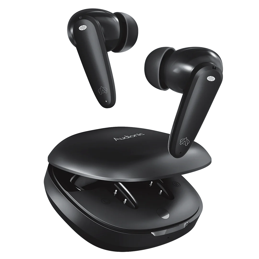 Audionic Airbud 725 Pro Quad Mic, ENC Wireless Earbuds, Gaming mode Low Latency TWS Earbud With 30 Hours Playtime, IPX4 Water Proof Audionic Airbud 725 Pro Quad Mic, ENC Wireless Earbuds, Gaming mode Low Latency TWS Earbud With 30 Hours Playtime, IPX4 Water Proof