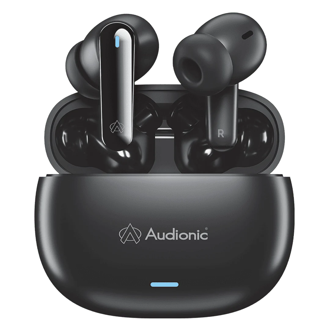 Audionic Airbud 425 Wireless Earbuds TWS Earbud With Quad MIC, ENC Wireless Earphones & IPx4 Water Proof Bluetooth