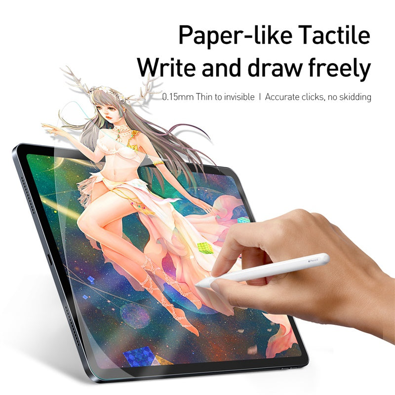 Baseus 0.15mm Paper-like film For Pad Pro 12.9-inch（2018/2020/2021/2022）Transparent