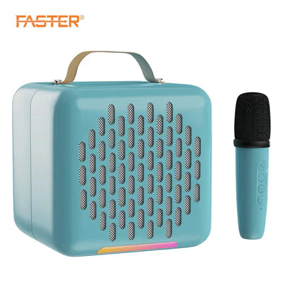 Faster X200 Rock Box Portable Bluetooth Speaker with Mic