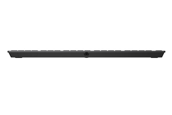 A4tec FX50 Scissor Switch Wired Keyboard - Ultra Slim Keycaps - Thin Profile - Aluminum Body - Anti Slip Pads - Multimedia Hot Keys