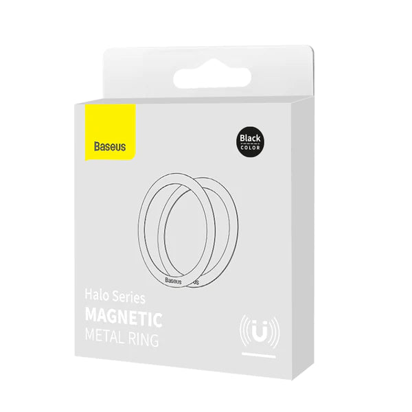 Baseus Halo Series Magnetic Metal Ring (2pcs/pack) for Magsafe Magnetic Ring for iPhone 14 13 Pro Android