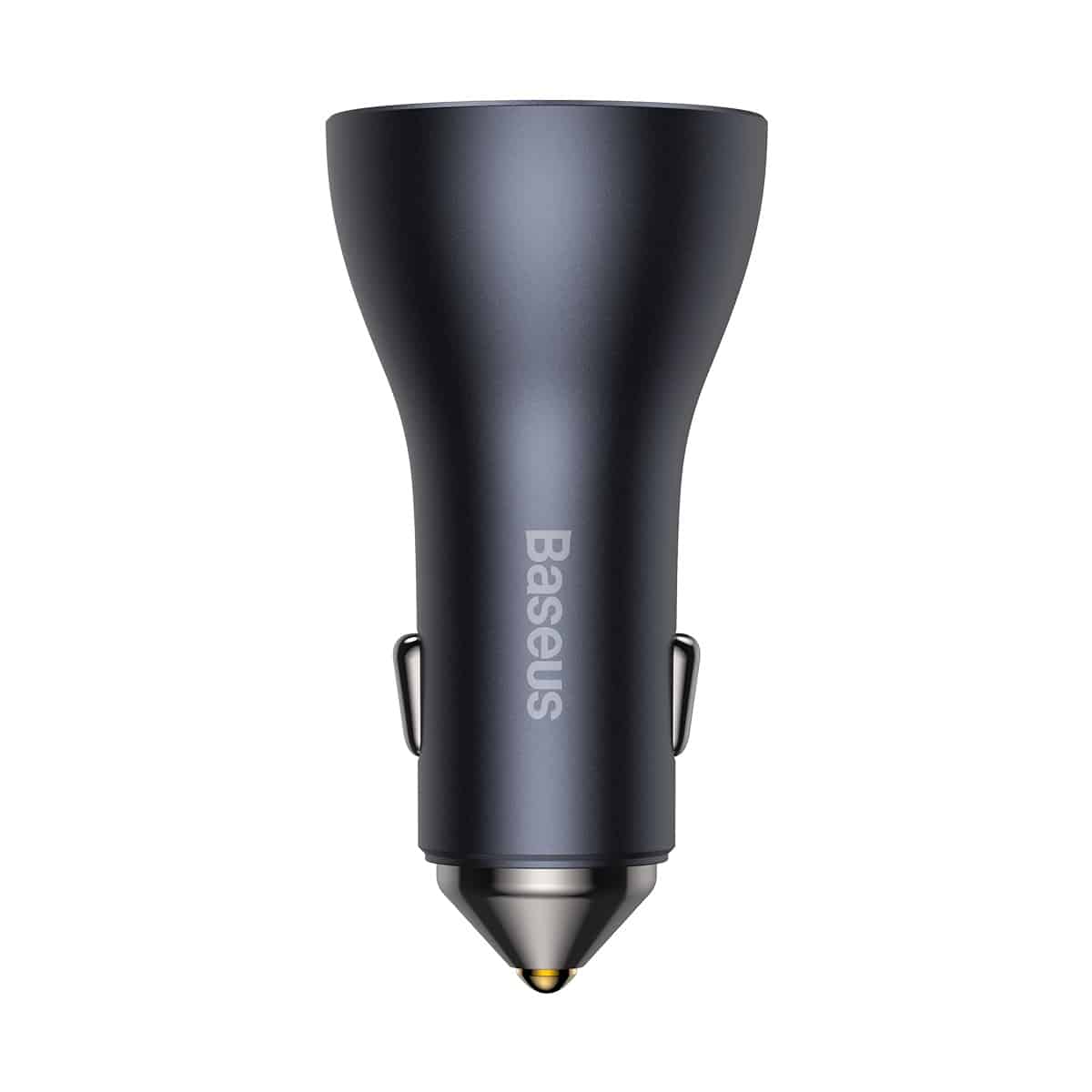 Baseus Golden Contactor Pro Triple Fast Charger Car Charger 65W USB+Type-C+Type-C-Grey