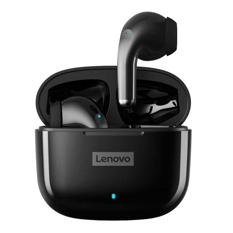 Lenovo LP40 PRO TWS Wireless Earphone - Bluetooth 5.1, Extended Playtime, and Immersive Bass