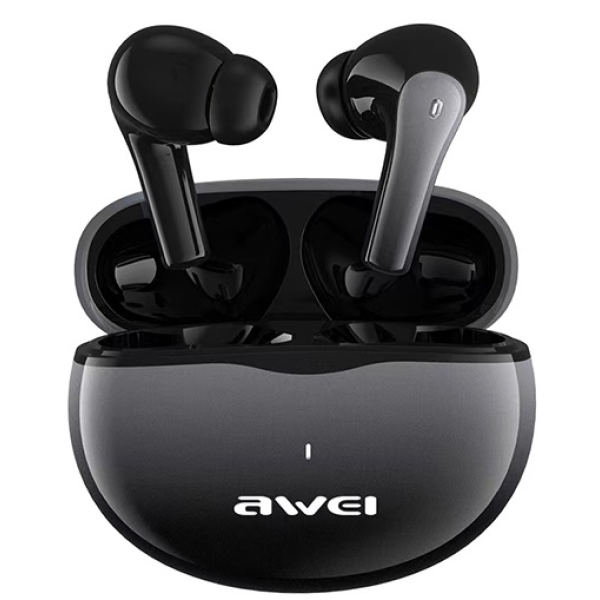 Awei T62 4 Mic ENC Earphones Bluetooth 5.3 Earbuds TWS Wireless Earbuds Headphones HiFi Music Sports Waterproof ENC Headset