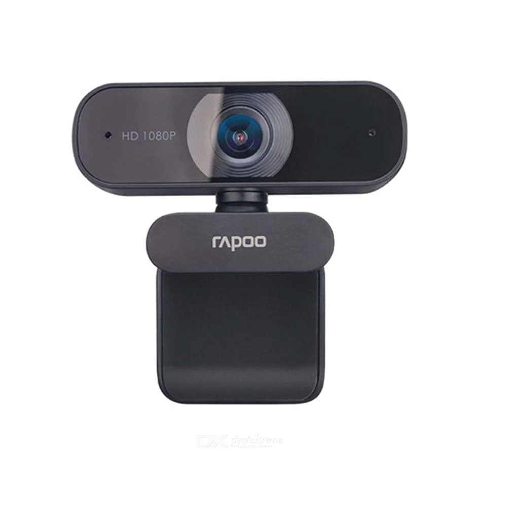 Rapoo C260 USB Black Full HD Webcam, 1080p 30hz, 360 Horizontal, 95 Super Wide-Angle