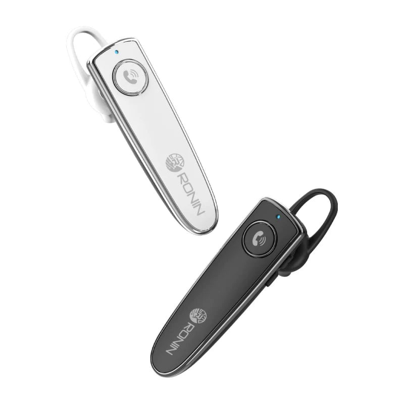 Ronin R-130 Mono Wireless Bluetooth Headset - Smart HD Voice Calling, Long Stand-by Time, Elegant Design