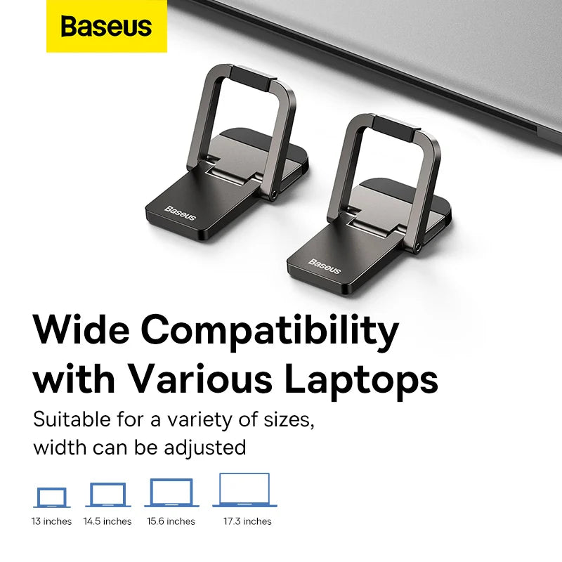 Basues Slim Laptop Kickstand | Baseus Laptop Stand for Desk Computer 2pcs