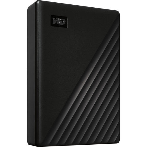 Western Digital WD 1TB My Passport Portable External Hard Drive with backup software and password protection, Black