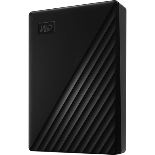 Western Digital WD 1TB My Passport Portable External Hard Drive with backup software and password protection, Black