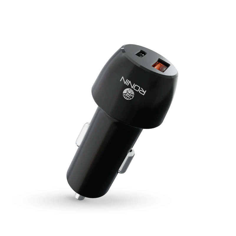 Ronin R-245 20W Fast Car Charger: Charge Your Devices While You Drive