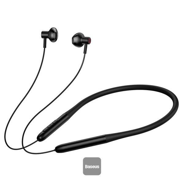 Baseus Bowie P1 Half In-ear Neckband Wireless Earphones Black – TechPanda