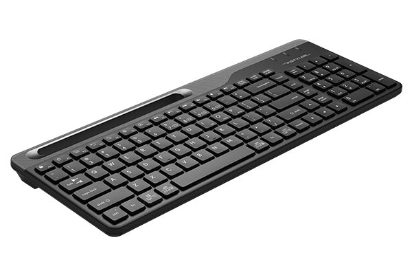 A4Tech FBK25 - Bluetooth & 2.4G Wireless Keyboard - Multi Device - Slim & Sleek - Pairs upto 4 Devices