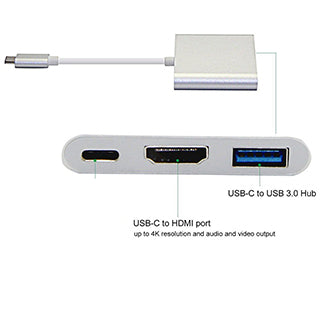 Type C 3.1 to OTG+HDMI+USB 3.0