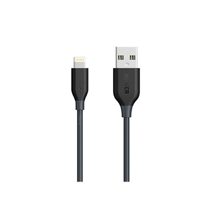 Anker PowerLine Select + USB Lightning Cable (3FT/0.9M)-BLACK – A8012H11