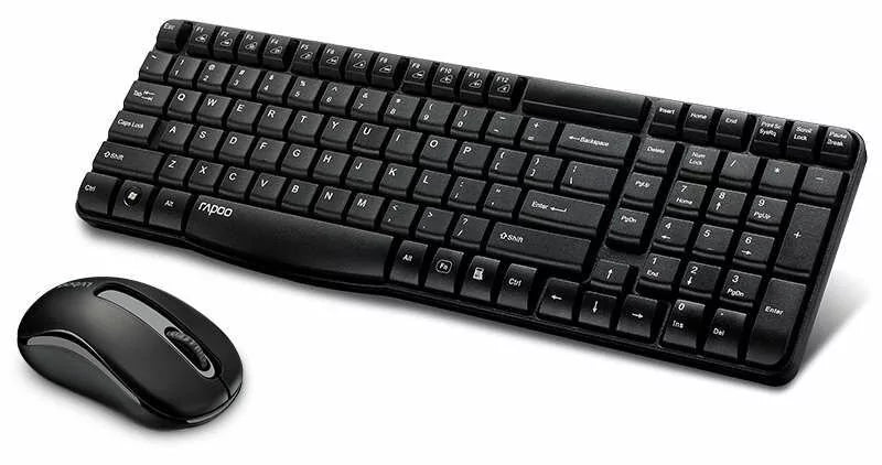 Rapoo X1800S Wireless Keyboard and Mouse Combo | Black