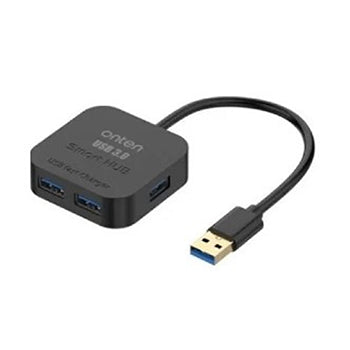 Onten OTN-35210 USB 4-Port HUB with smart BC BLACK