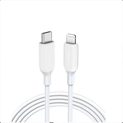 Anker Powerline III USB-C To Lightning Cable 3ft – White – A8832H21
