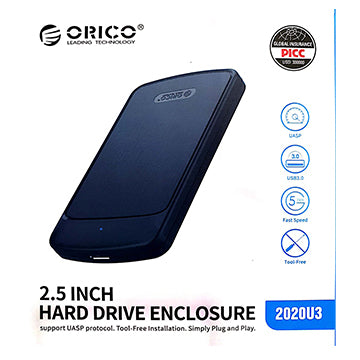 ORICO HDD CASE 2.5 INCH 2020U3 3.0 NEW MODEL