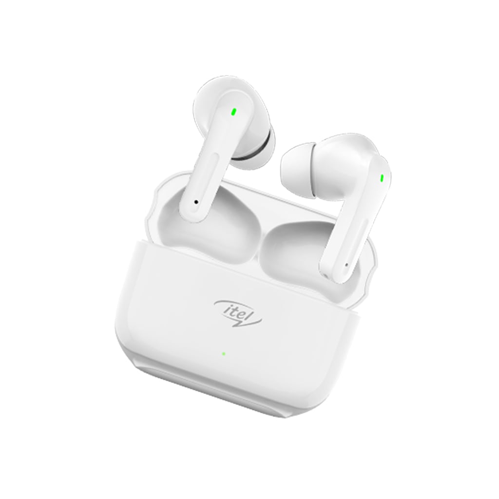 Itel Earbuds T1 Air: 20 Hours Playback, Bass Boost Drivers, and IPX5 Water Resistance