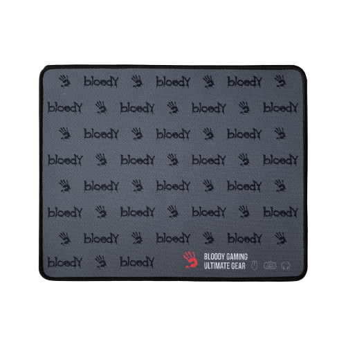 Bloody BP-30M Gaming Mouse Pad - Anti Slip Rubber Base - Fine Knit Edges