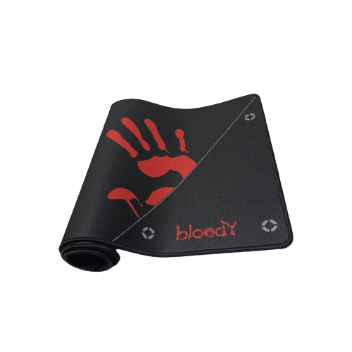Bloody BP-50L Extended Roll up Fabric Gaming Mouse Pad - Gaming Desk Mat - Anti Slip Rubber Base - Fine Knit Edges
