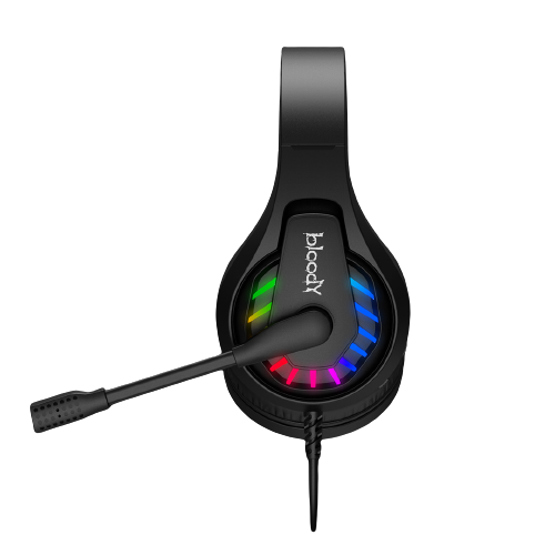 Bloody G230 Virtual 7.1 Surround Sound Gaming Headset - Neon LED Backlit - Noise Canceling Mic - USB