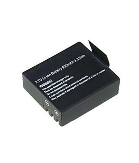 Action Camera Battery - High-Power 3.33W 900mAh Replacement Battery