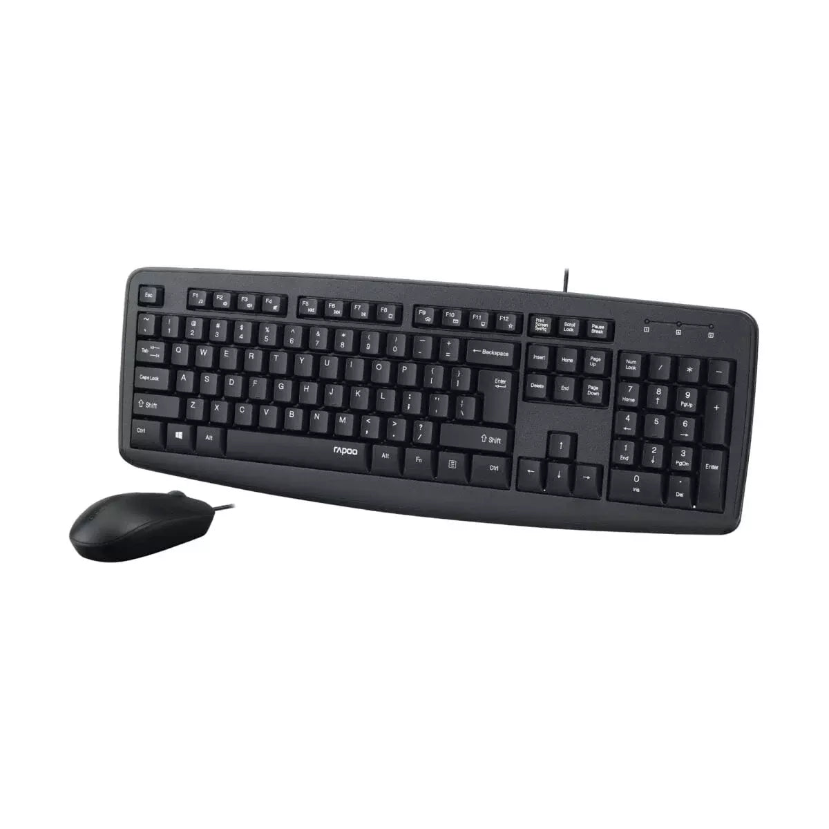 Rapoo NX1600 Wired Optical Keyboard & Mouse Combo