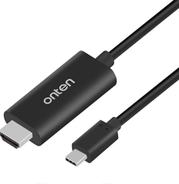 Onten OTN-9581 Type-C Male to HDMI Male 4K HD Cable 60HZ (1.8M)