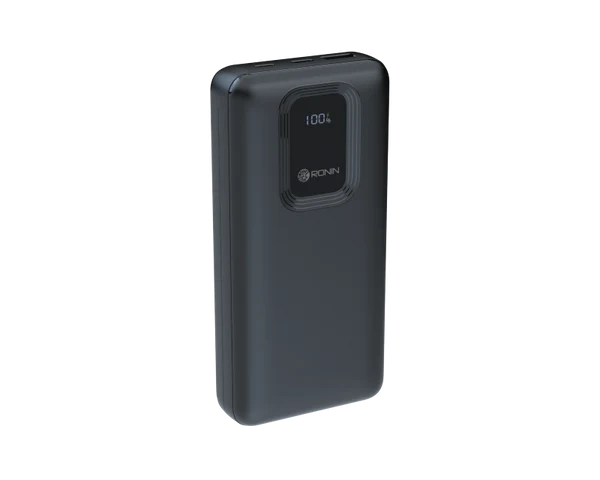 Ronin R-4025 Power, Fast Charge Power Bank 20000mAh with PD Fast Charging