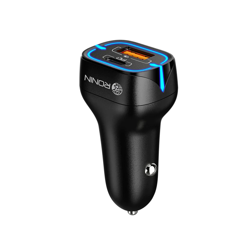 RONIN R-345 Car Charger 20W Fast Charging PD
