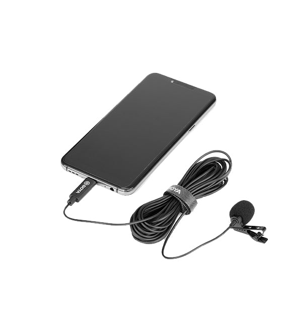 Boya By-M3 Lavalier Microphone (C Type) With 2 Year Official Warranty