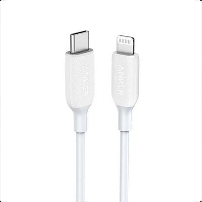 Anker Powerline III USB-C To Lightning Cable 3ft – White – A8832H21