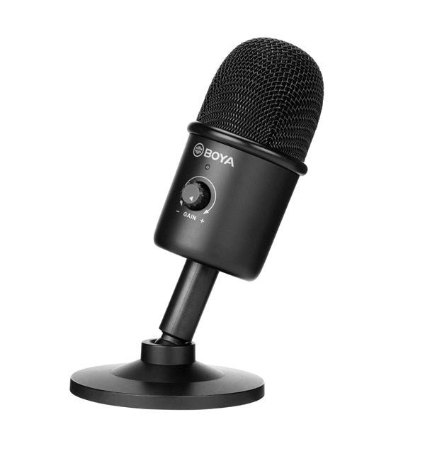 BOYA BY-CM3 USB Condenser Desktop Microphone With Recording for Laptop Windows Mac Studio Video Mode for Youtube Live Streaming