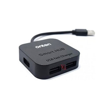 Onten OTN-35210 USB 4-Port HUB with smart BC BLACK