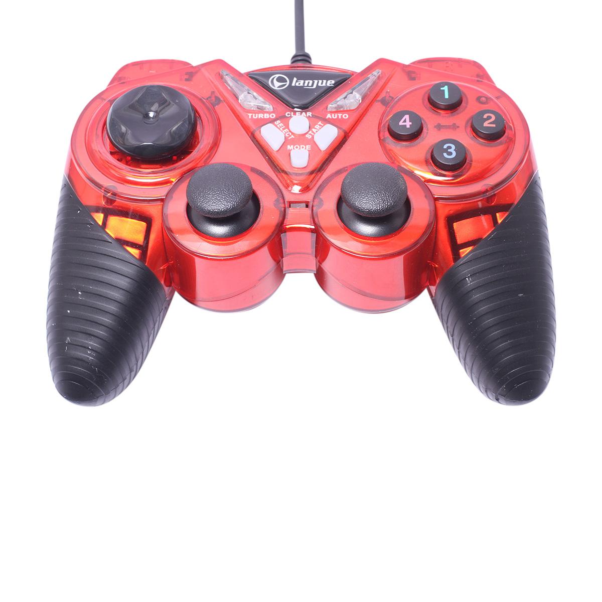 Usb L2000 Double Shock Usb Game Controller->TechPanda.pk