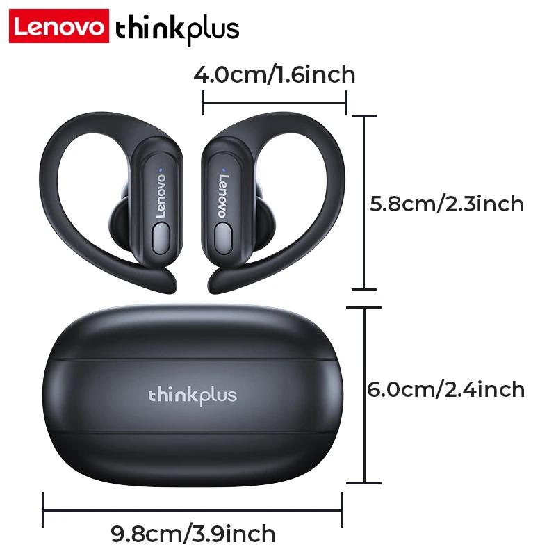 Lenovo XT60 Bluetooth 5.3 Earphones True Wireless Headphones Button Control Noise Reduction Earhooks Waterproof with Mic Headset