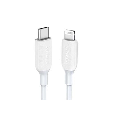 Anker Powerline III USB-C To Lightning Cable 6ft – White – A8833H21