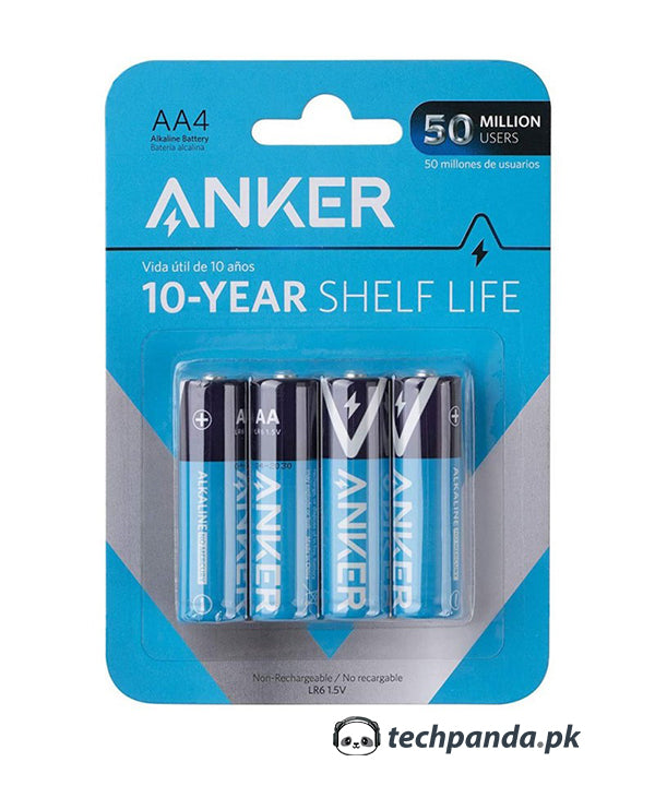 Anker Alkaline AA Batteries ( 4 - Pack)