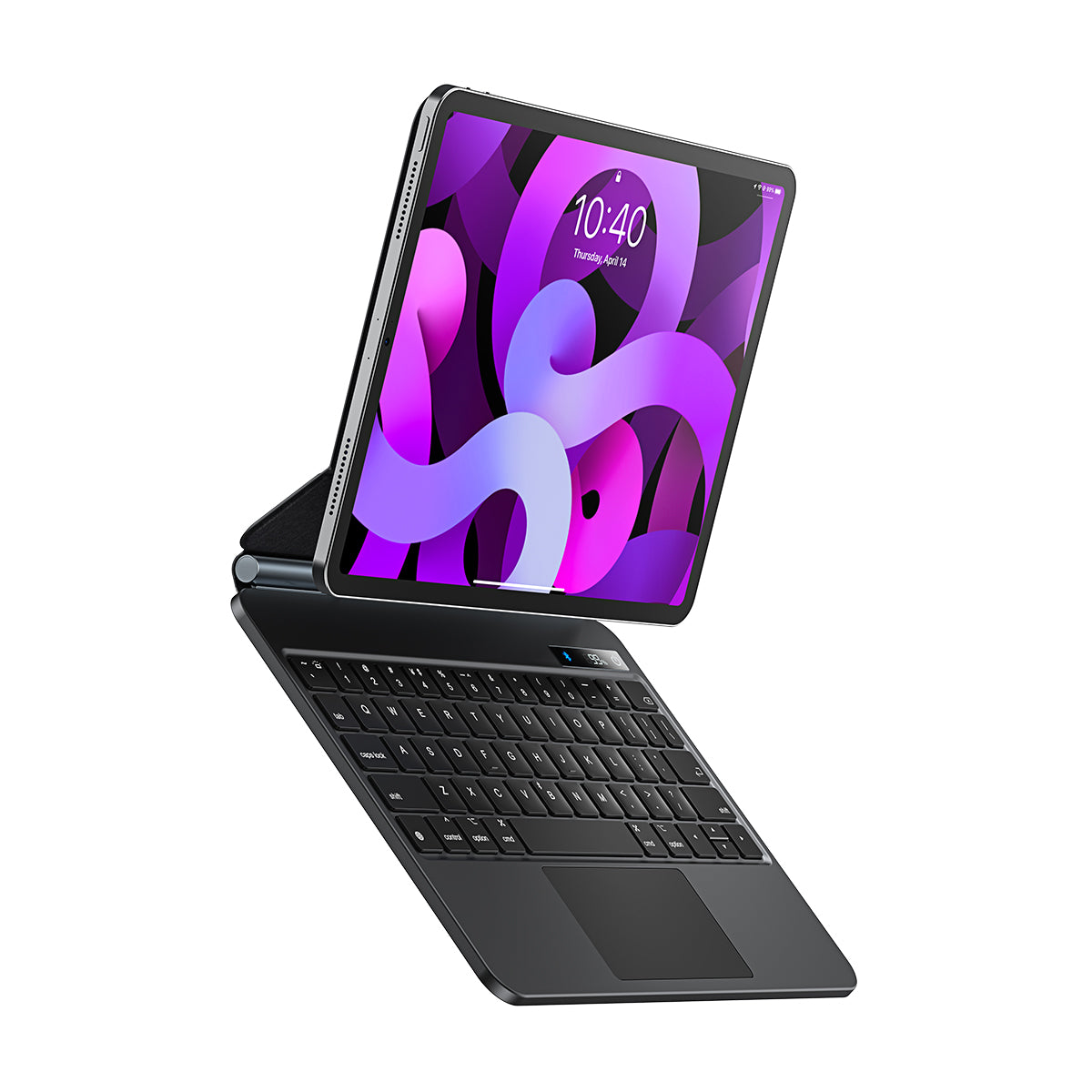 Baseus Brilliance Series Original Keyboard Case Pro with Digital Display For IPad Pro 11-inch 2018/2020/2021/2022 Pad Air4/Air5 10.9-inch Grey