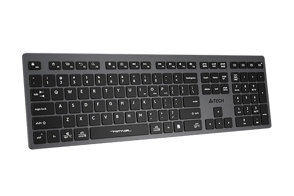 A4tech FBX50C Bluetooth & 2.4G Wireless Keyboard - Rechargeable USB Type C
