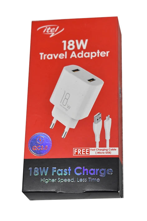 ITEL18W QC3.0 Fast Charger ICW 181E