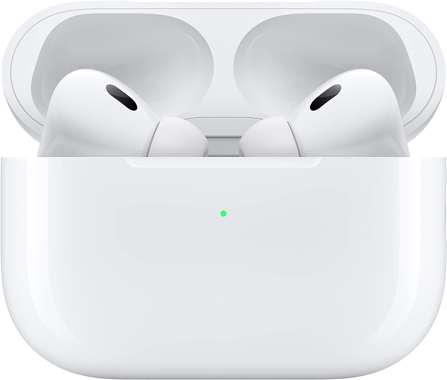 Apple AirPods Pro (2nd Gen) Wireless Earbuds, Up to 2X More Active Noise Cancelling, Adaptive Transparency, Personalized Spatial Audio MagSafe Charging Case (Lightning) Bluetooth Headphones for iPhone