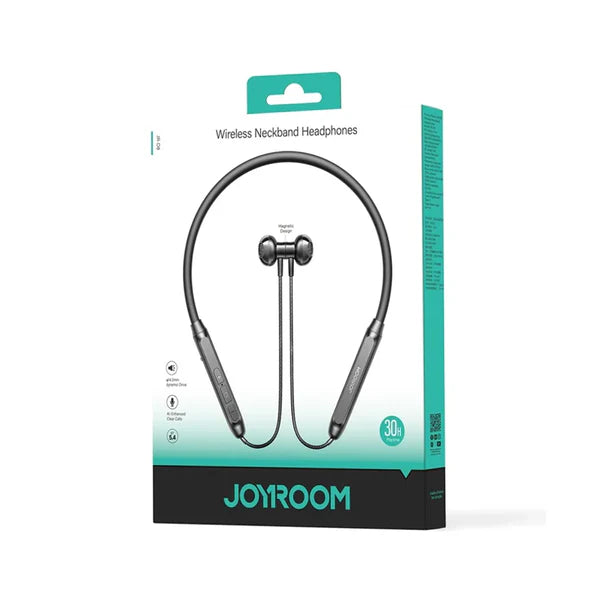 JOYROOM JR-D8 Wireless Neckband Headphones-Black