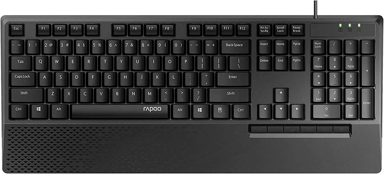 Rapoo NX2000 Wired Optical Mouse & Keyboard Combo
