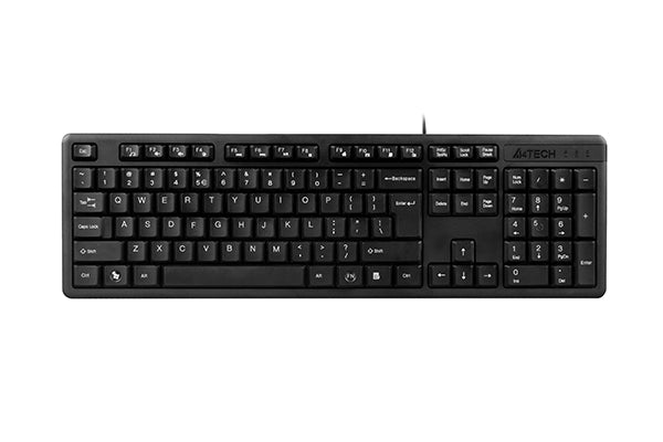 A4Tech KK-3 Keyboard - Multimedia FN Keyboard- USB - Black