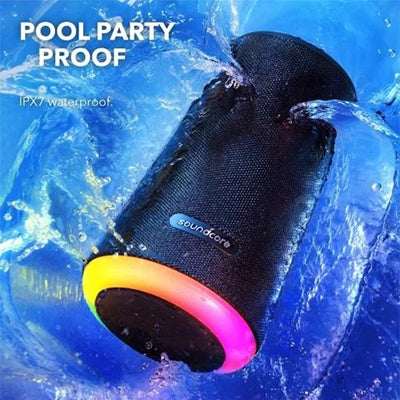 SoundCore Flare Plus A3162H11 360° Sound Bluetooth Speaker with BassUp™ Technology and IPX7 Waterproof Rating