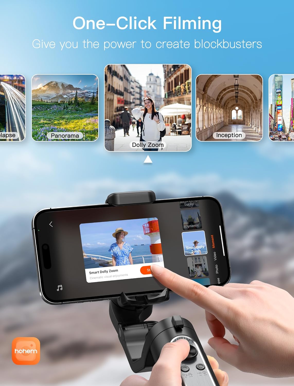 I Steady Xe 3 Axis Handheld Gimbal Stabilizer For Smartphones-black