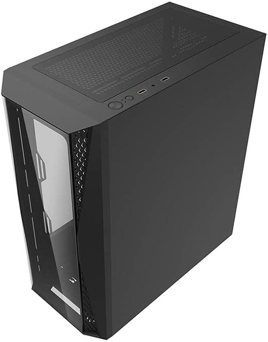 darkFlash DK352 Plus Computer Case with 4 fans (Black)